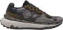 Satorisan Chacrona Metta Buckingham Casual Sneakers Mannen Vintage Leer Sneakers Kleur Black - Thumbnail 1