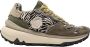 Satorisan Chacrona Metta Premium Casual Sneakers Vrouwen Vintage Leer Sneakers Kleur Zebra - Thumbnail 1