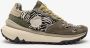 Satorisan Chacrona Metta Premium Casual Sneakers Vrouwen Vintage Leer Sneakers Kleur Zebra - Thumbnail 1