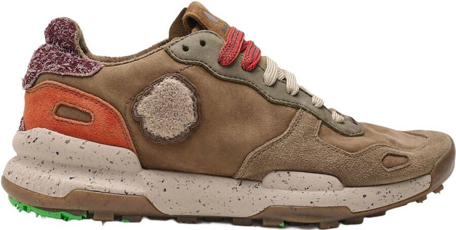 Satorisan Chacrona Premium Casual Sneakers Mannen Vintage Leer Sneakers Kleur Mid Brown