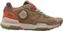 Satorisan Chacrona Premium Casual Sneakers Mannen Vintage Leer Sneakers Kleur Mid Brown - Thumbnail 1