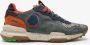 Satorisan Chacrona Suede Casual Sneakers Mannen Vintage Leer Sneakers Kleur Boucle Black - Thumbnail 1