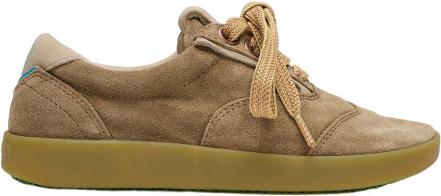 Satorisan Hatko Suede Casual Sneakers Vrouwen Vintage Leer Sneakers Kleur Faded Chestnut