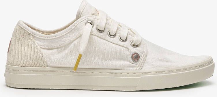 Satorisan Heisei Gaia Terra.2 Casual Sneakers Unisex Vintage Textiel Sneakers Kleur White