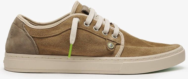 Satorisan Heisei Suede Casual Sneakers Unisex Vintage Leer Sneakers Kleur Faded Chestnut