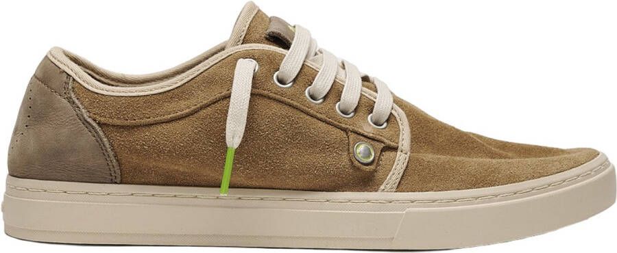 Satorisan Heisei Suede Casual Sneakers Unisex Vintage Leer Sneakers Kleur Faded Chestnut
