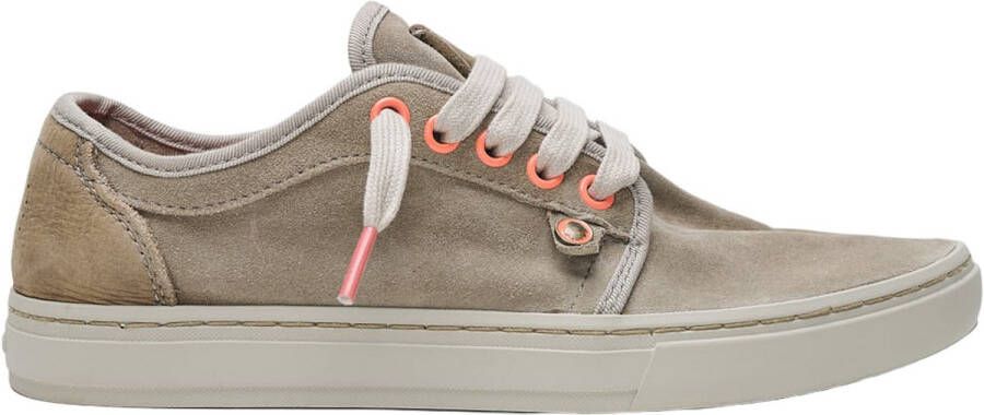 Satorisan Heisei Suede Casual Sneakers Unisex Vintage Leer Sneakers Kleur Gravel