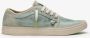 Satorisan Heisei Suede Casual Sneakers Unisex Vintage Leer Sneakers Kleur Milky Jade - Thumbnail 1