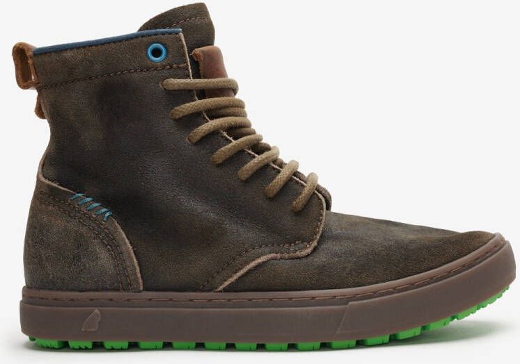 Satorisan Hida Spitfire Enkel Laarzen Unisex Vintage Leer Laarzen Kleur Stone Gr