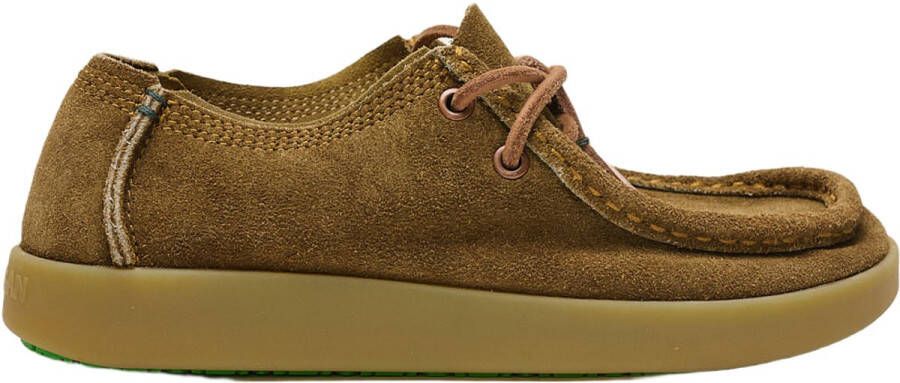 Satorisan Kwahu Premium Wallaby Moccasin Vrouwen Leer Moccasin Kleur Mojave