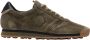 Satorisan Stardust Suede Casual Sneakers Mannen Vintage Leer Sneakers Kleur Deep Khaki - Thumbnail 1