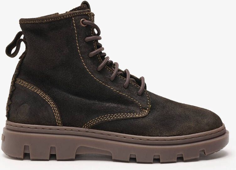 Satorisan Unalome Ziplacer Desert Oasis Enkel Laarzen Mannen Vintage Leer Laarzen Kleur Laurel