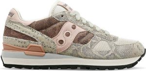 Saucony Lichtroze S60725-2 Beige Sneakers Roze Heren