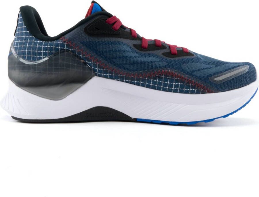 Saucony Endorphin Shift 2 Heren Sportschoenen Hardlopen Trail blauw rood - Foto 2