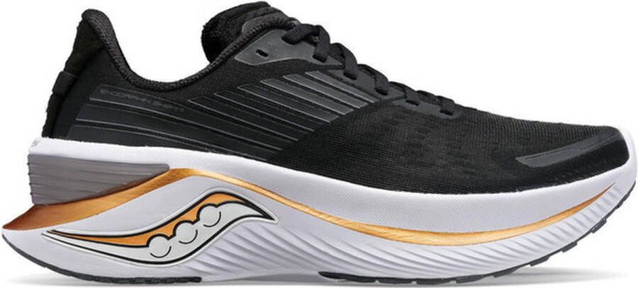 Saucony Endorphin Shift 3 Heren Sportschoenen Hardlopen Trail zwart goud