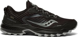 Saucony Excursion TR15 GTX Heren Sportschoenen Hardlopen Trail zwart grijs