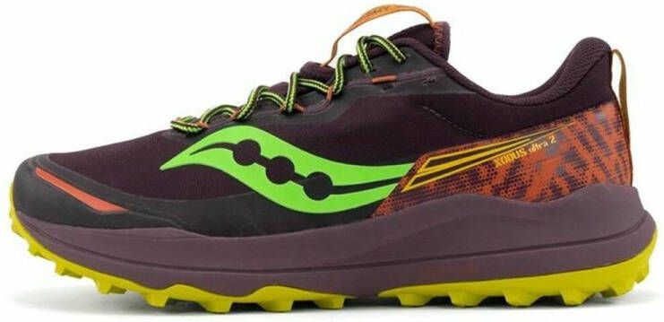Saucony Hardloopschoenen voor Volwassenen Xodus Ultra 2 Paars Vrouw