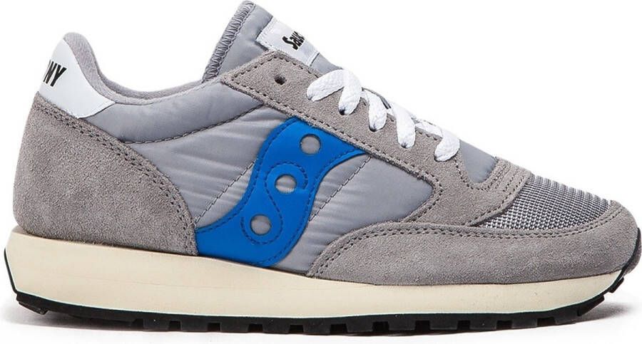 Saucony Jazz Original Vintage Lichtgrijze Sneakers Grijs