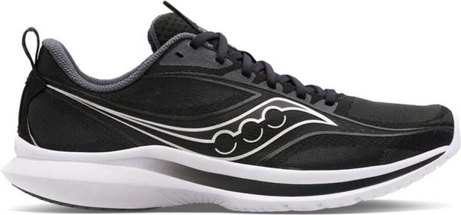 Saucony Kinvara 13 Dames Sportschoenen Hardlopen Weg zwart zilver wit
