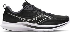 Saucony Kinvara 13 Heren Sportschoenen Hardlopen Weg zwart zilver wit