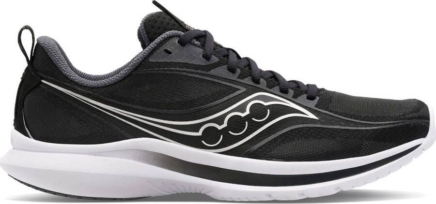Saucony Kinvara 13 Dames Sportschoenen Hardlopen Weg zwart zilver wit