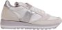 Saucony Leather Lace-Up Sneakers with Rubber Sole Wo White - Thumbnail 1