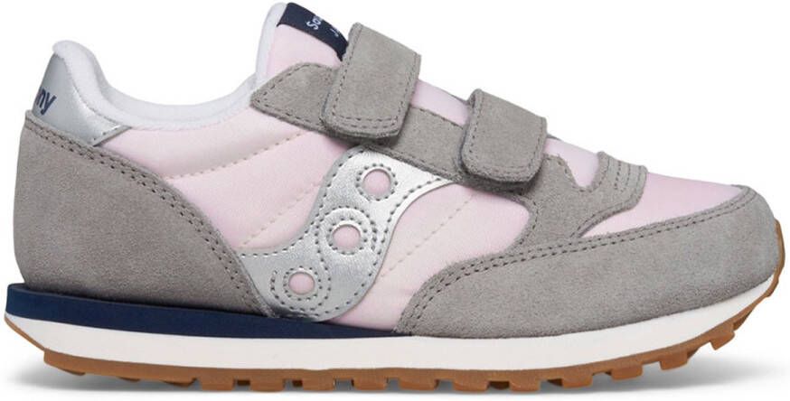 SAUCONY ORIGINALS Jazz Double Hook & Loop Schoenen Grijs Roze