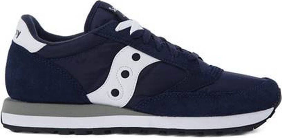 Saucony Zwarte Sneakers Front Lace-Up Gewatteerde Kraag Multicolor