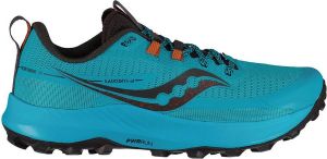 Saucony Peregrine 13 Trailrunningschoenen Agave Basalt Heren