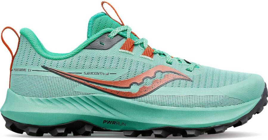 Saucony Hardloopschoenen voor Volwassenen Peregrine 13 Groen Vrouw