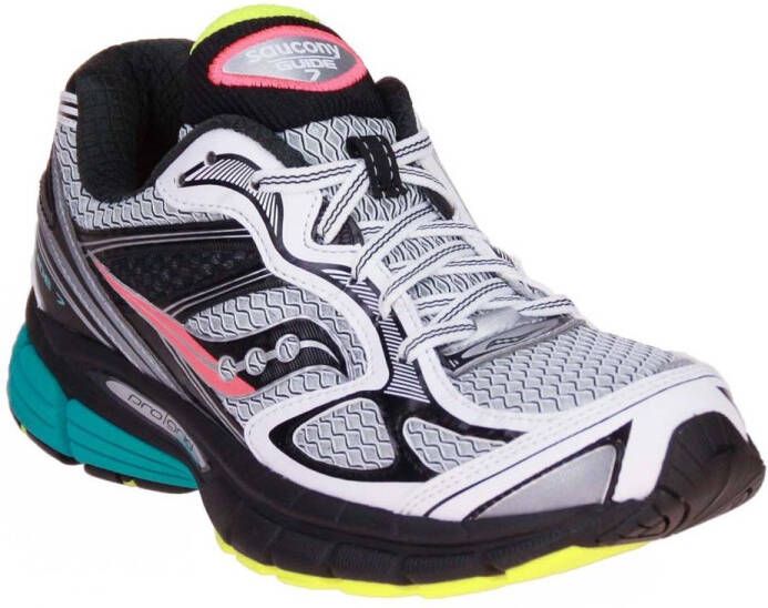 Saucony Progrid Guide 7 White Teal Sneaker