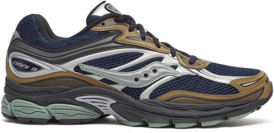 Saucony Progrid Omni 9 Sneakers Heren Bruin dessin - Foto 2