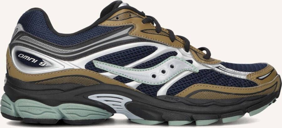 Saucony Progrid Omni 9 H Sneakers Mesh Heren Blauw