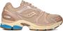 Saucony Progrid Triumph 4 Sneakers Suède Dames Roze - Thumbnail 1