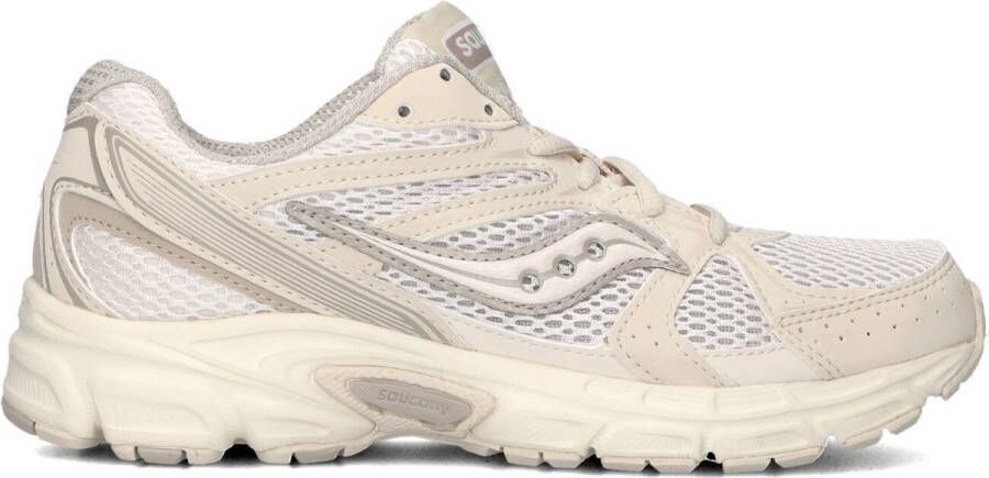 Saucony Ride Millennium Sneakers Leren Sneaker Dames Beige
