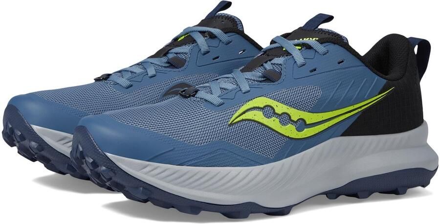 Saucony Blaze TR M Trail Hardloopschoenen Blauw Groen Fluo