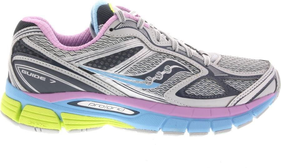 Saucony Dames Sneakers Progrid Guide 7 Grey aqua Grijs