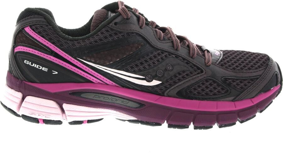 Saucony Dames Sneakers Progrid Guide 7 Syrup mulberry Bordeaux