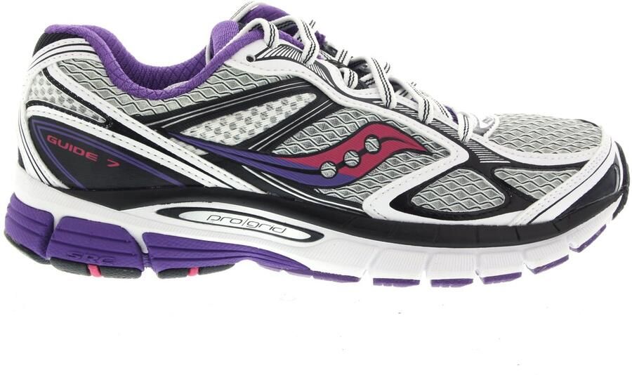 Saucony Dames Sneakers Progrid Guide 7 White drupe Wit