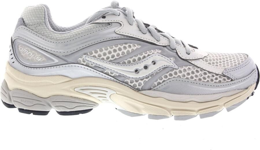 Saucony Dames Sneakers Progrid Omni 9 Quartz eggshel Zilver