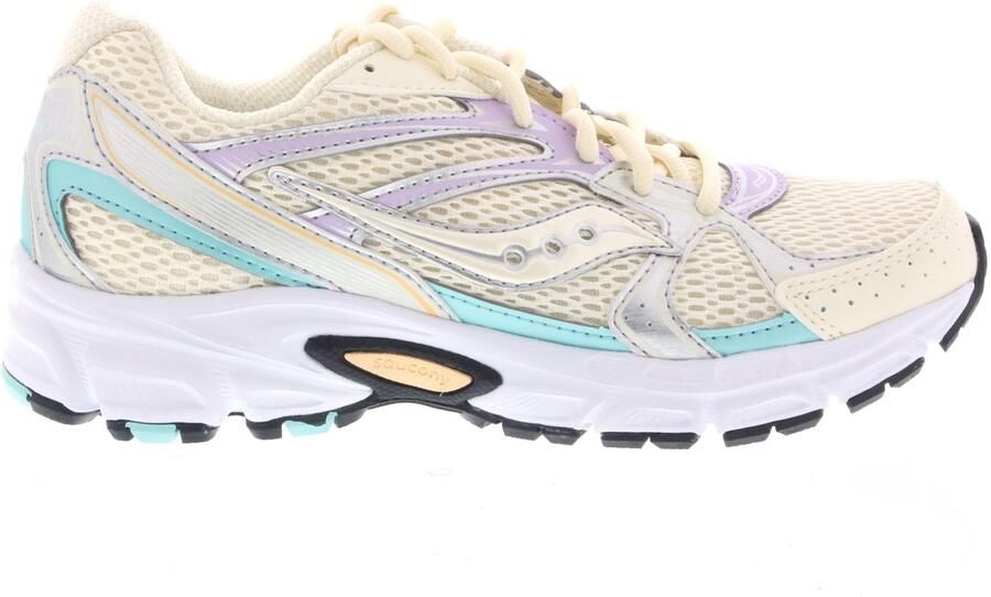 Saucony Dames Sneakers Ride Millennium Cream Multi Beige