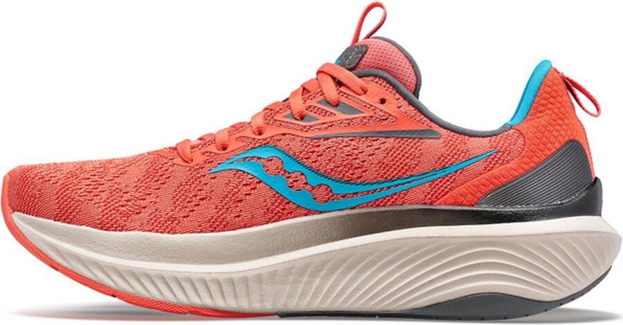 Saucony Echelon 9 Dames Sportschoenen Hardlopen Weg roze blauw - Foto 3
