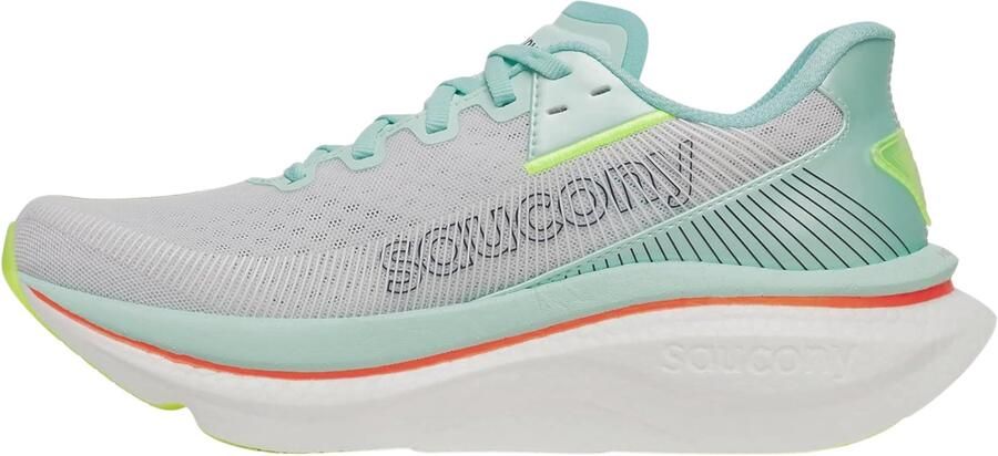 Saucony Endorphin Azura Hardloopschoenen Dames White Splash - Foto 2