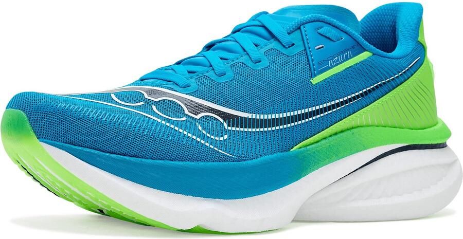 Saucony Endorphin Azura Hardloopschoenen Wit Crimson