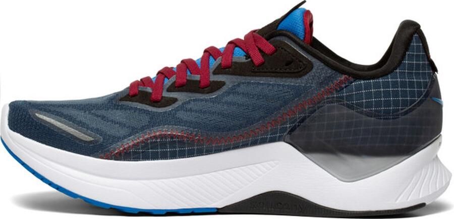 Saucony Endorphin Shift 2 Heren Sportschoenen Hardlopen Trail blauw rood - Foto 4