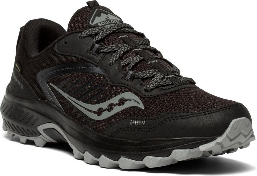 Saucony Excursion TR15 GTX Heren Sportschoenen Hardlopen Trail zwart grijs - Foto 2