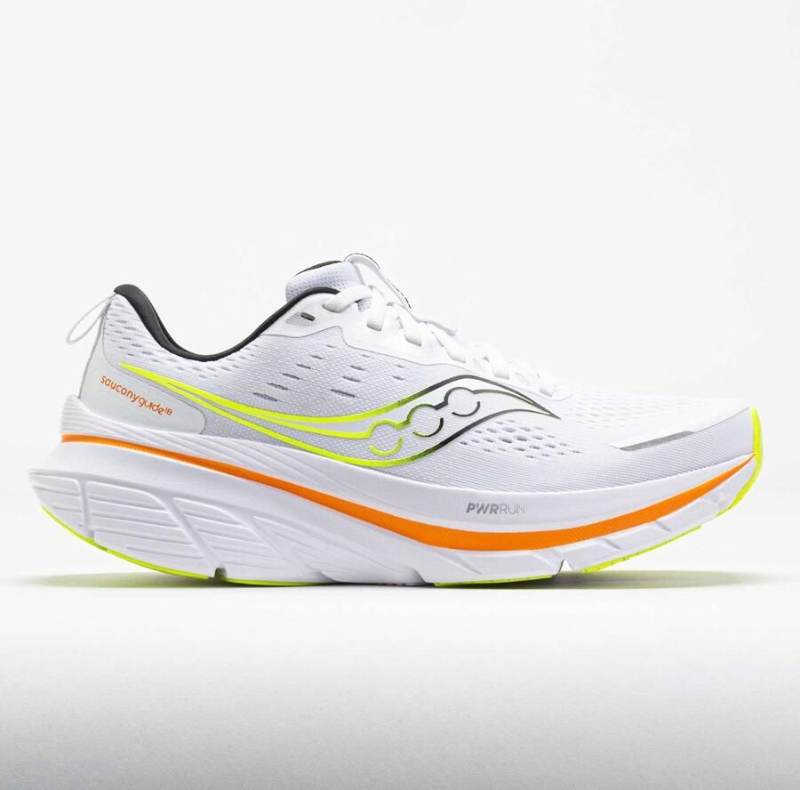 Saucony Guide 18 Hardloopschoenen Wit Peel