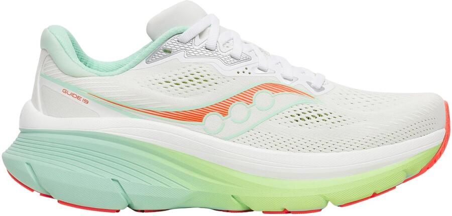 Saucony Women's Guide 19 Hardloopschoenen wit tint