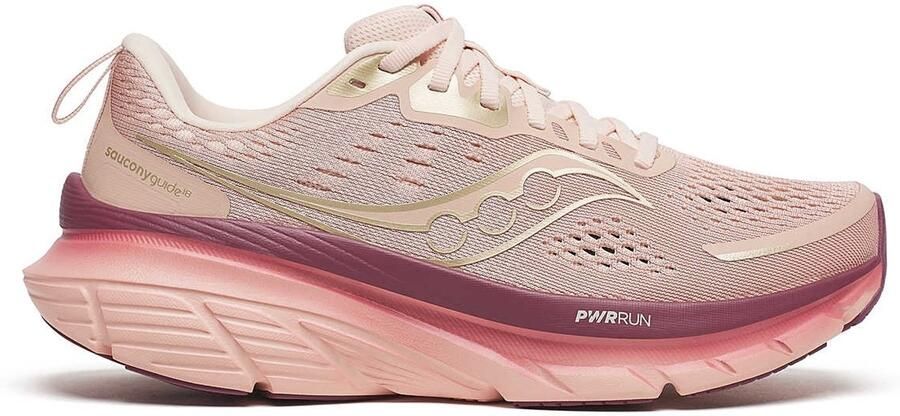 Saucony Guide 18 Hardloopschoenen Dames Cameo Rose - Foto 2
