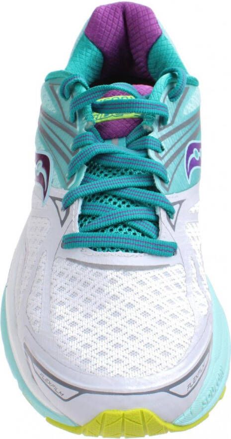 Saucony Hardloopschoen Ride 9 Dames Groen wit